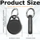 iFindX AT73 Carbon Fiber Keychain Case