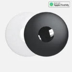 ifindx round anti lost tag size specification black white apple find my | Apple & Google Certified Smart Tags | iFindX
