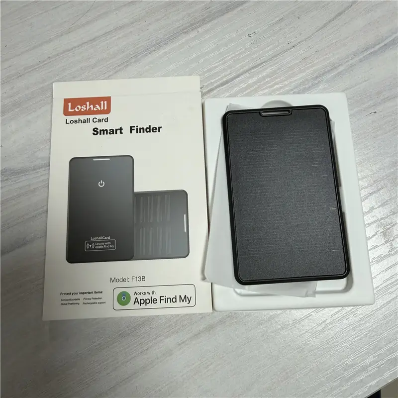 iFindX F13B Solar Wallet Tracker Card (Apple) - Image 2