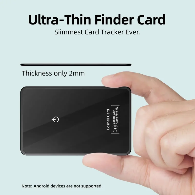 iFindX F09 Wireless Charging Wallet Tracker (Apple) - Image 4