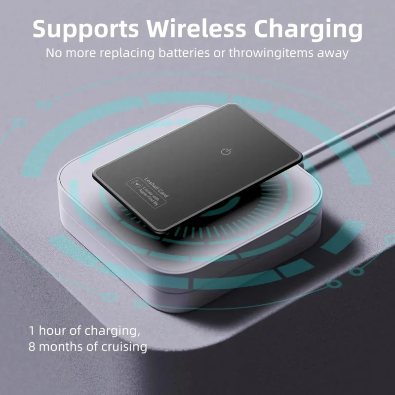 iFindX F09 Wireless Charging Wallet Tracker (Apple) - Image 3