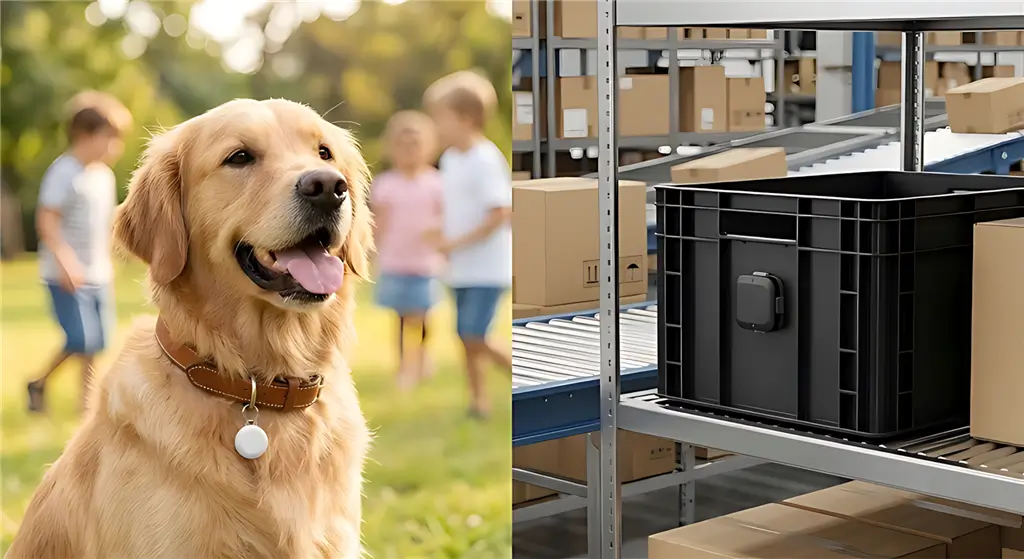 oem smart tracking tags used in pet collars and industrial logistics | Apple & Google Certified Smart Tags | iFindX