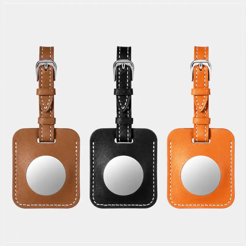 iFindX AT15 Genuine Leather Luggage Tag